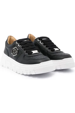 Philipp Plein Low-top sneakers med sekskantet logo