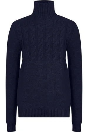 Maison Margiela Sweater i jomfruuld med høj hals