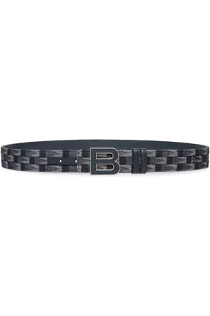 Bally Pennant-jacquard bælte med spænde