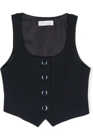 MONNALISA Asymmetrisk vest uden ærmer