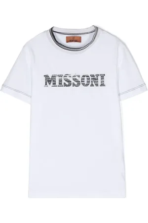 Missoni T-shirt med logoapplikation