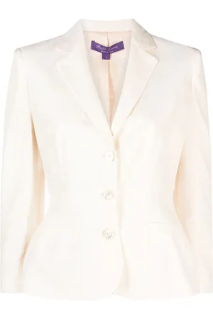 Ralph Lauren Elitsa blazer i twill med satin-finish