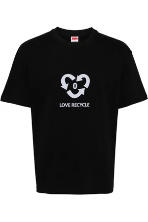 Ground Zero T-shirt med slogantryk