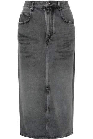 Isabel Marant Midi Tilauria denimnederdel