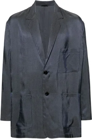 Giorgio Armani Skjortejakke i mønstret jacquard