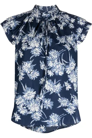 Ralph Lauren Bluse med blomstertryk