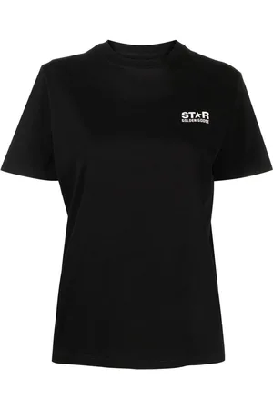 Golden Goose Kortærmet T-shirt med logotryk