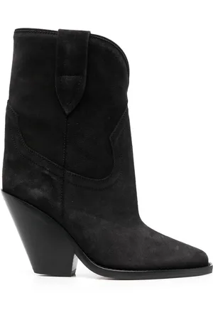 Isabel Marant Leyane 90mm ruskindsstøvler