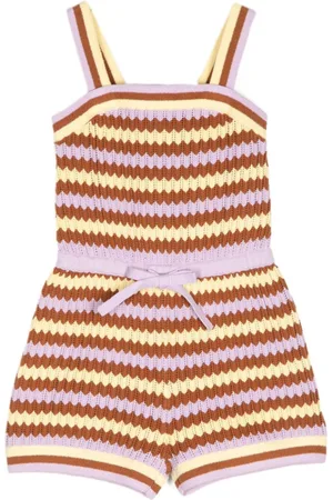 ZIMMERMANN Pop playsuit i strik