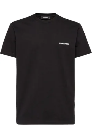 Dsquared2 Skjorte i bomuld med korttryk