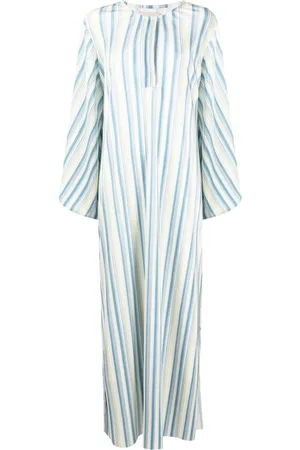Bambah Stribet kaftan-kjole