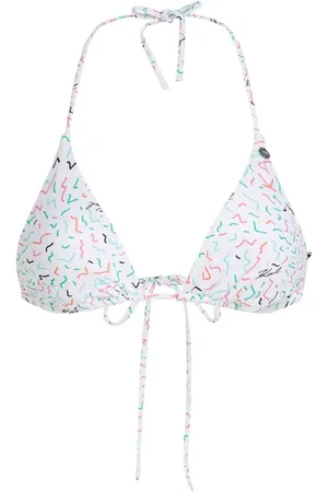 Karl Lagerfeld Trekantbikinitop med geometrisk tryk
