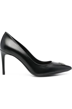 Philipp Plein 80mm pumps med logomærke