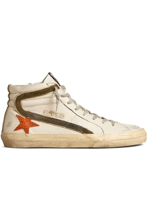 Golden Goose Slide high-top-sneakers i læder