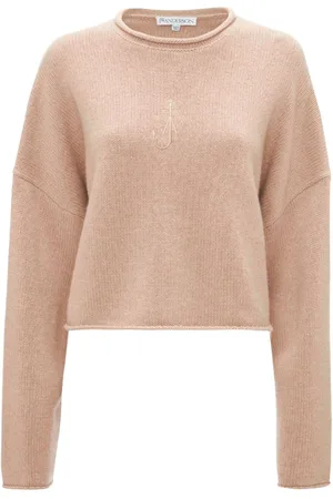 J.W.Anderson Cropped trøje med broderet logo