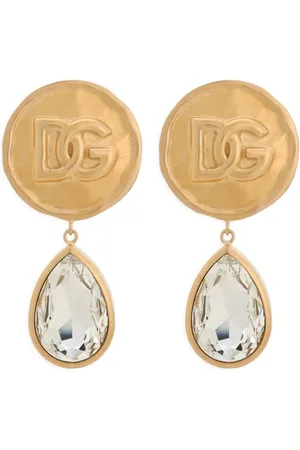 Dolce & Gabbana øreringe med graveret logo
