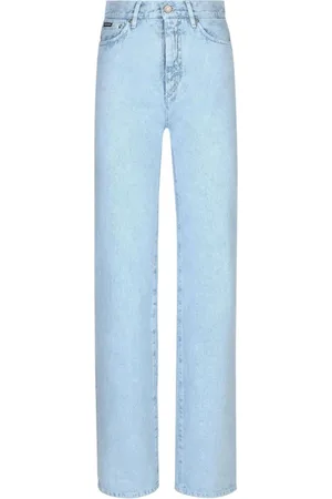 Dolce & Gabbana Højtaljede jeans med smal pasform