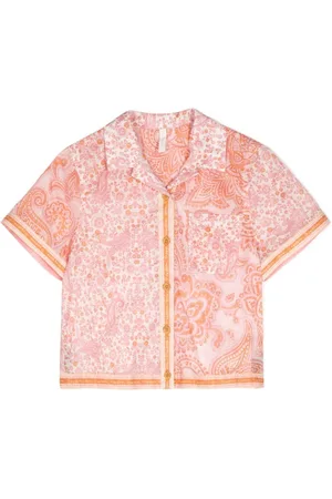 ZIMMERMANN Ottie skjorte med paisleytryk