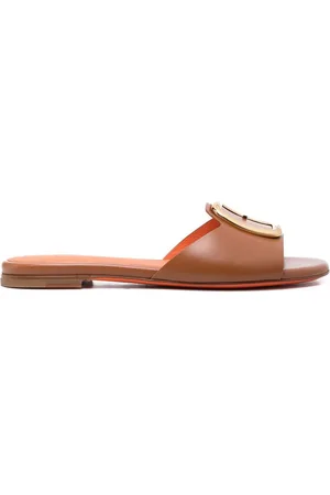 santoni Mules med spændedetalje