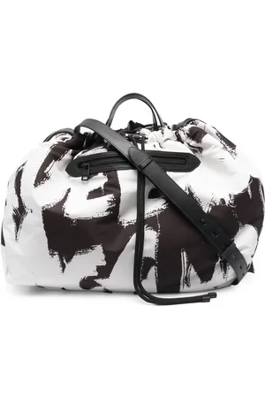 Alexander McQueen Graffiti tote med logotryk