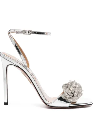 Aquazzura Crystal Orchid 105 mm sandaler