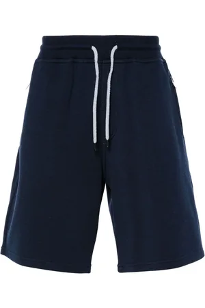 Brunello Cucinelli Shorts i jersey med snoretræk i taljen