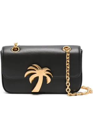 Palm Angels Palm Bridge crossbody-taske i læder