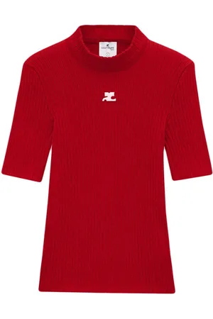 Courrèges Ribstrikket Reedition sweater