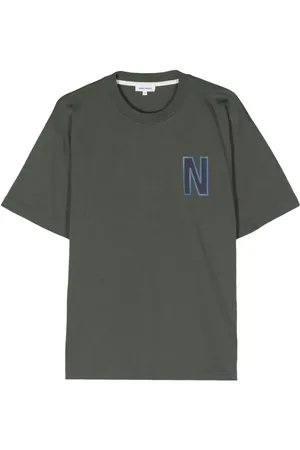 Norse projects Simon T-shirt med logotryk