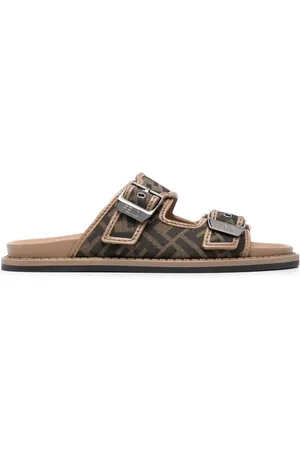 Fendi Sandaler med Feel FF-jacquard