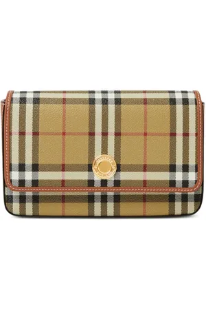 Burberry Vintage-ternet Hampshire crossbody-taske