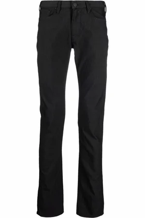Emporio Armani Bukser med logoplade og smal pasform