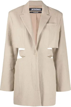 Jacquemus Blazer-kjole med udskæringsdetalje