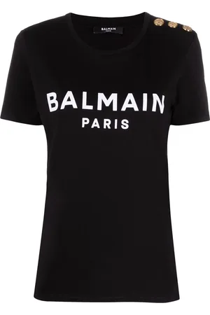 Balmain T-shirt med logotryk