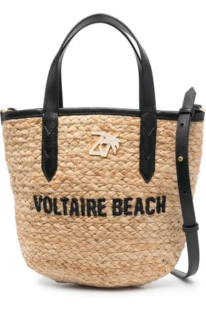 Zadig & Voltaire Strandtaske med logobroderi