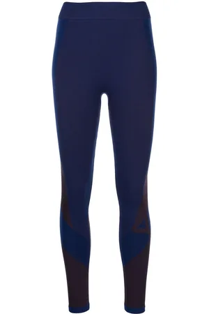 Y-3 Sømløse tights i colourblocked strik