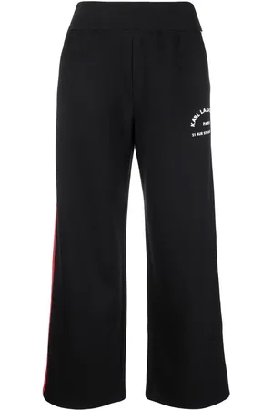 Karl Lagerfeld Cropped culotte-bukser i jersey