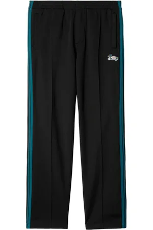 Burberry Joggingbukser med broderet and og sidestribe
