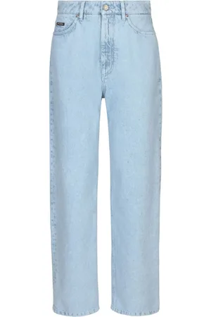 Dolce & Gabbana Højtaljede jeans med smal pasform