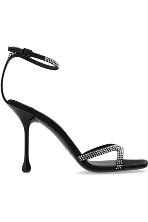 Jimmy Choo Ixia 95 mm sandaler med krystaludsmykning