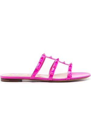 VALENTINO GARAVANI Slip on-sandaler med Rockstud-udsmykning