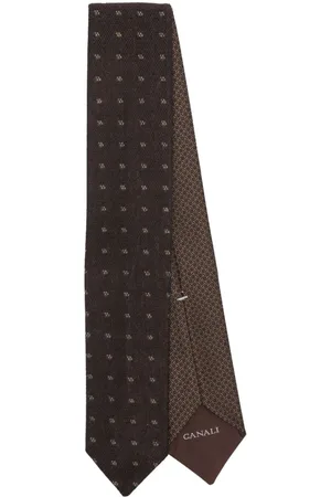 CANALI Slips i mønstret jacquard