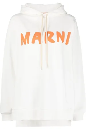 Marni Hættetrøje med logotryk
