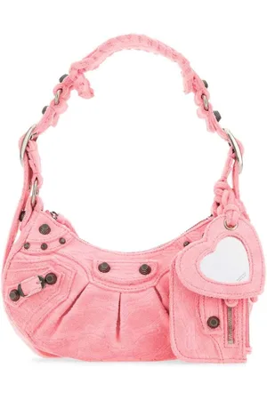 Balenciaga Mini Le Cagole skuldertaske med nitter