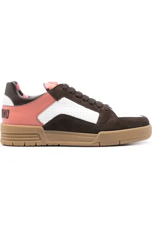 Moschino Sneakers i læder med paneler