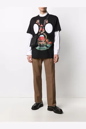 Burberry T-shirt med havfrue-tryk