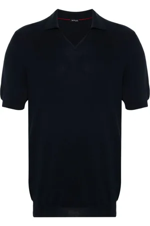 Kiton Finstrikket polo
