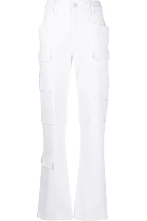 Isabel Marant Jeans med lige ben og cargo-lomme