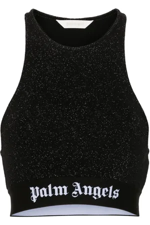 Palm Angels Cropped top i lurex
