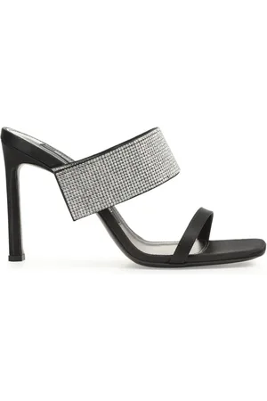 Sergio Rossi Paris 95mm mules i satin